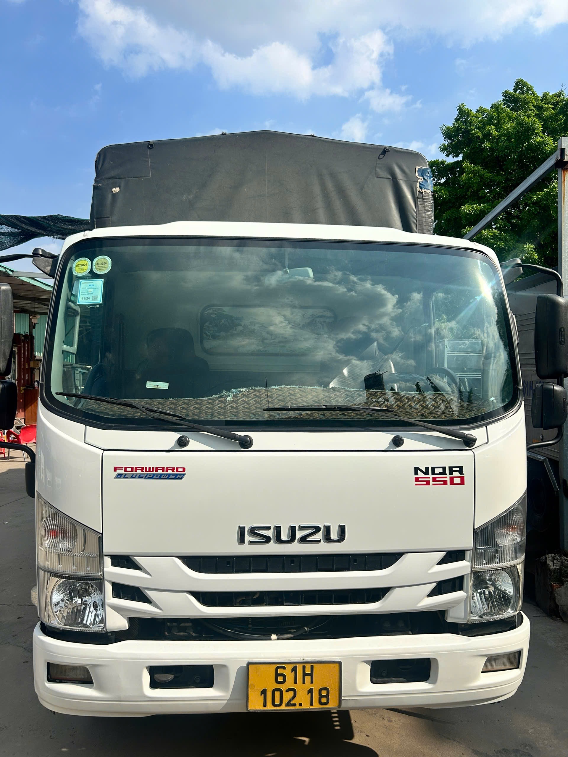XE TẢI ISUZU 5T8 NQR 550 ĐỜI 2022