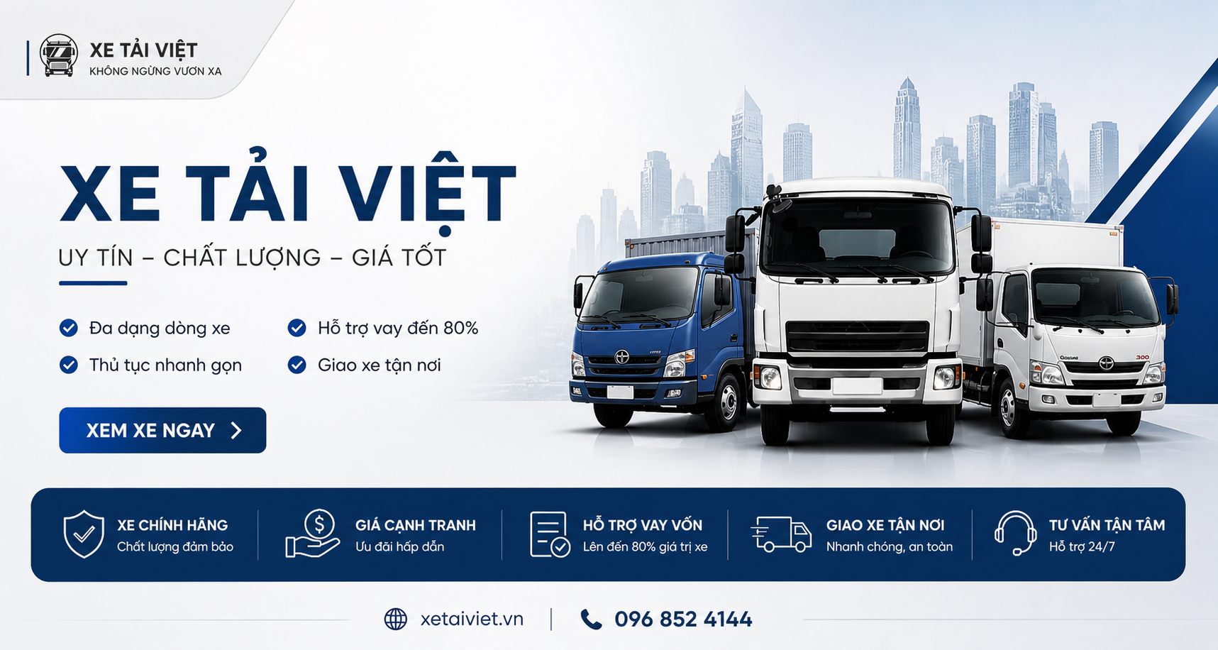 Banner Xe Tải Việt