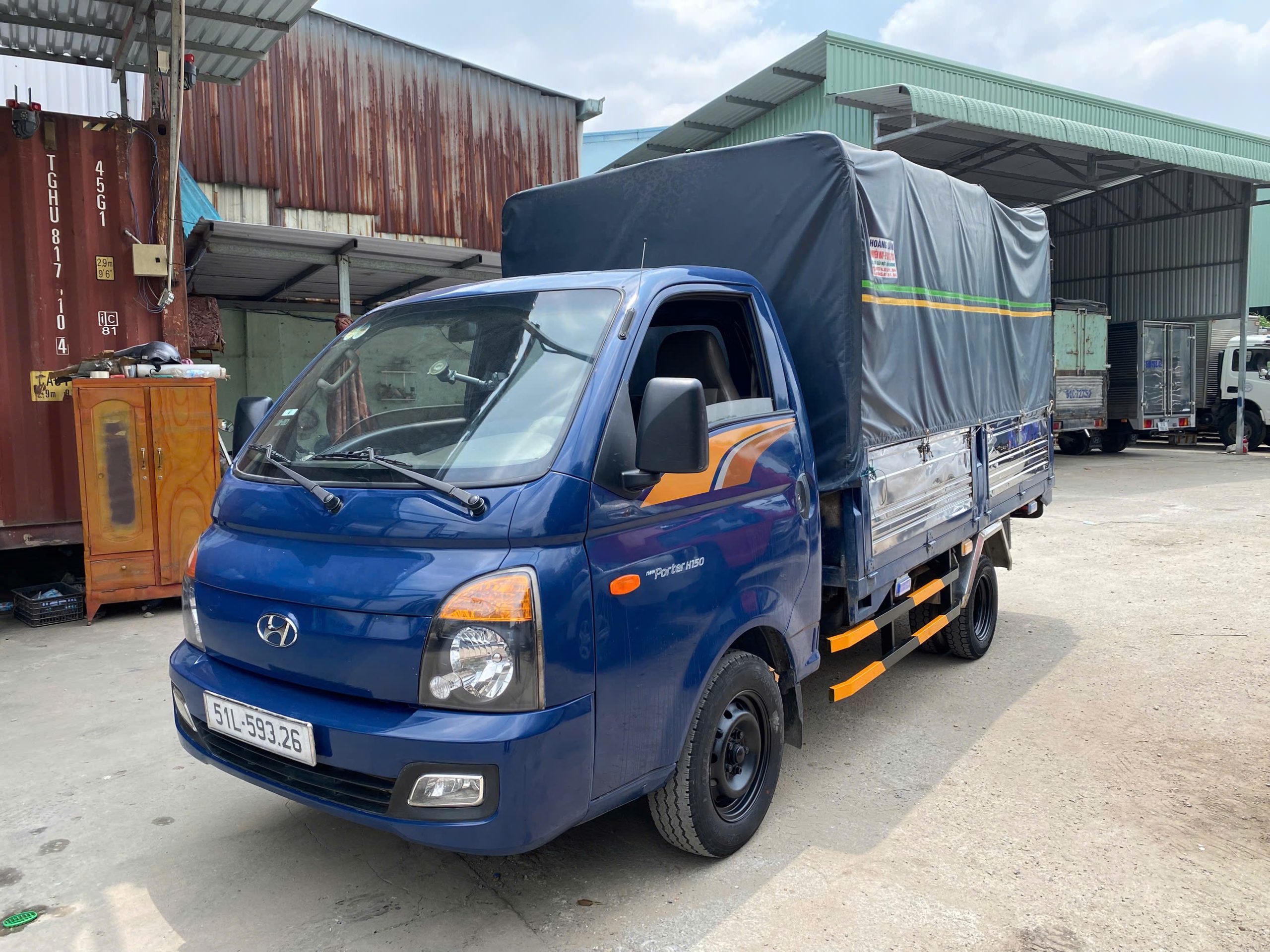 Mua Bán Xe Tải Hyundai Porter H150 1.5 Tấn Cũ Giá Rẻ